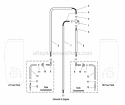 Fuel Supply Hose  Tank Replacement Part Group (SN 124  Above) (7090Trg2) Diagram and Parts List for ZT2352T  Simplicity Lawn Tractor
