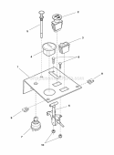 Instrument Panel Group (7010Ipg) Diagram and Parts List for ZT2354  Simplicity Lawn Tractor