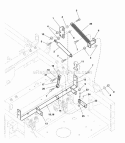 Motion Control Group - Lower (7010Mcgl) Diagram and Parts List for ZT2354  Simplicity Lawn Tractor