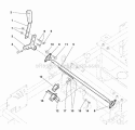 Parking Brake Group - Upper (7010Pbgu) Diagram and Parts List for ZT2354  Simplicity Lawn Tractor