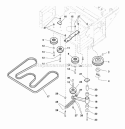 Part Location Diagram of 5022155SM Murray PULLEY PUMP DRIVE