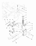 Part Location Diagram of 1845601 Simplicity Spring Saddle-Lh