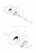 Wheels  Tires Group (7010Wtg) Diagram and Parts List for ZT2354  Simplicity Lawn Tractor