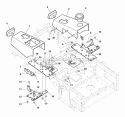 Control Cover  Mount Group (7012Ccmg) Diagram and Parts List for ZT2561  Simplicity Lawn Tractor