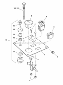 Instrument Panel Group (7012Ipg) Diagram and Parts List for ZT2561  Simplicity Lawn Tractor