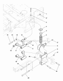 Suspension Group (7012Sg) Diagram and Parts List for ZT2561  Simplicity Lawn Tractor