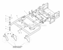 Frame Group - Main Frame  Front Pivot (7012Mfpg) Diagram and Parts List for ZT2561  Simplicity Lawn Tractor