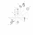 Instrument Panel Group (7087Ipg) Diagram and Parts List for ZT2561F  Simplicity Lawn Tractor