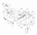 Lift Group (7087Dlg) Diagram and Parts List for ZT2561F  Simplicity Lawn Tractor