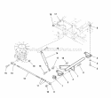 Motion Control Group - Lower (4235Mcgl) Diagram and Parts List for 1694764  Simplicity Lawn Tractor