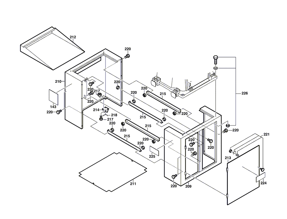 Fig-3 Diagram and Parts List for 3700-01 F012370000 Skil Saw