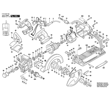 Fig-0 Diagram and Parts List for MAG77LT-72  Skil Saw