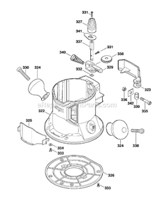 Part Location Diagram of 1619X04187 Skil Bolt