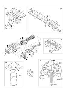 Part Location Diagram of 2828314016 Skil Support