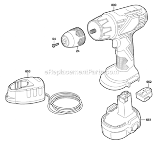 Part Location Diagram of 2609100101 Bosch Tool CAP