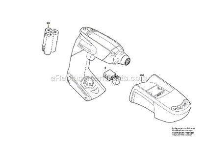 Part Location Diagram of 1619X01499 Bosch Switch