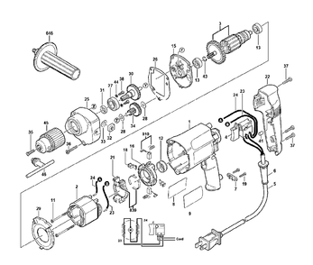 Part Location Diagram of 3860181002 Skil Key