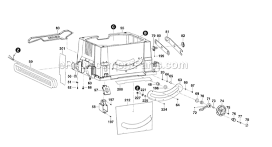 Part Location Diagram of 2610996880 Bosch Tool WRENCH