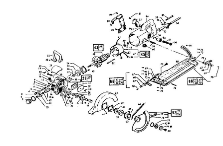 Part Location Diagram of 4374 Skil Washer