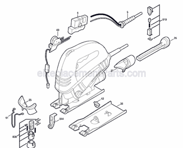 Part Location Diagram of 1619X00402 Bosch Speed Control