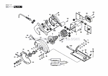 Part Location Diagram of 2610351295 Bosch Tool LOCK PIN