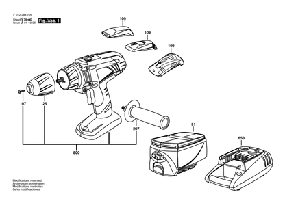 Part Location Diagram of 2607335628 Skil Battery