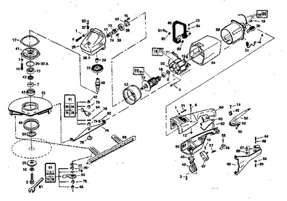 Part Location Diagram of 10846 Skil Screw