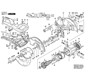 Fig-0 Diagram and Parts List for 3800-02  Skil Saw