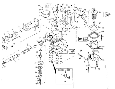 Part Location Diagram of 422 Bosch Tool 422 3/8-INCH POLISHING TIP
