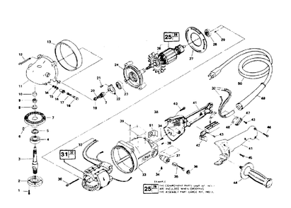 Part Location Diagram of 3132419002 Skil Cable Clip