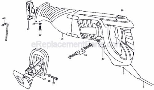 Part Location Diagram of 2610945376 Bosch Foot