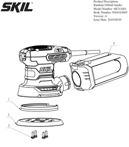 Part Location Diagram of 5690214001 Skil Brake Ring