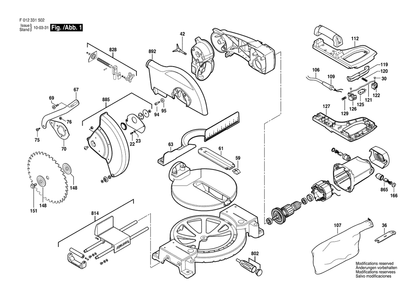Fig-0 Diagram and Parts List for 3315-04  Skil Saw