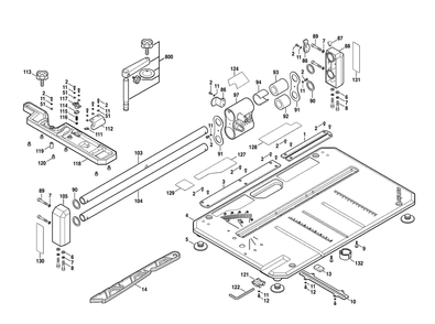 Fig-1 Diagram and Parts List for 3600-01 F012360000 Skil Saw