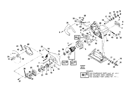 Part Location Diagram of 5650873018 Skil Spring Washer