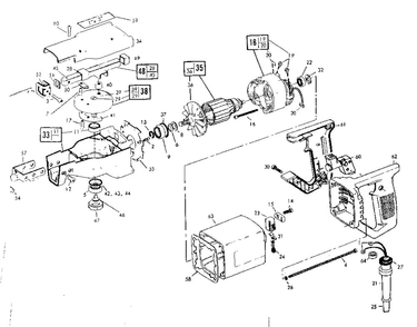 Part Location Diagram of 67674 Skil Bearing