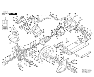 Fig-0 Diagram and Parts List for SHD77-02  Skil Saw