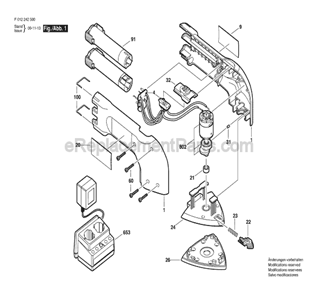 Part Location Diagram of 2604610034 Bosch Compression Spring