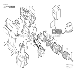 Part Location Diagram of 2603414048 Bosch Tool SCREW