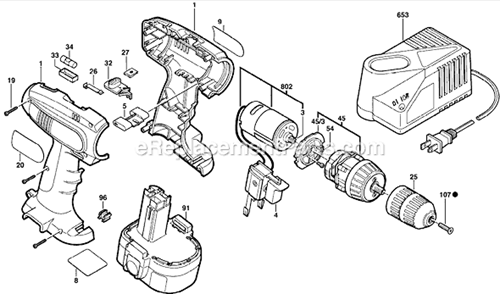 Part Location Diagram of 2610967116 Bosch Pinion