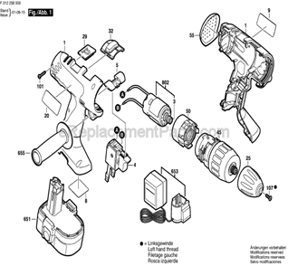 Part Location Diagram of 2602025067 Bosch Tool BPT AUXILLARY HANDLE