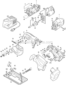 Part Location Diagram of 2610997528 Skil Trigger