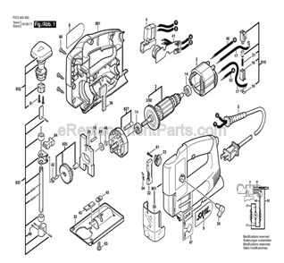 Part Location Diagram of 2610909031 Skil Base Plate