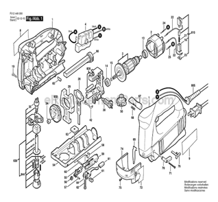Part Location Diagram of 5670620001 Skil Coiled Spring Pin