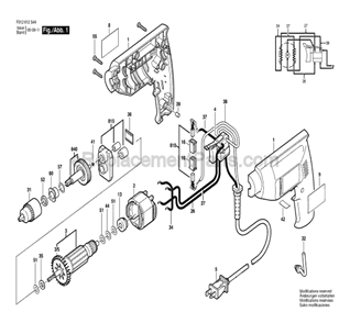 Part Location Diagram of 2610320494 Skil Connecting Wire