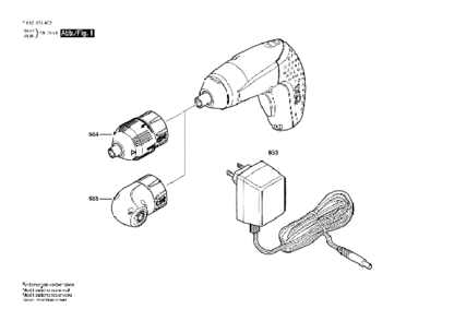 Part Location Diagram of 2607225503 Skil Charger