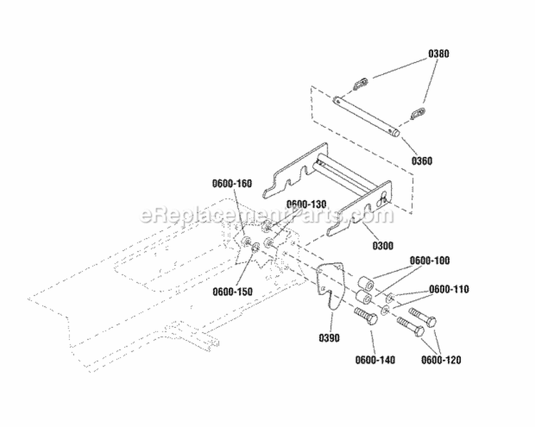 Carrier Group - Rear Weight (986207) Diagram and Parts List for 1694312  Snapper Lawn Tractor Accessories