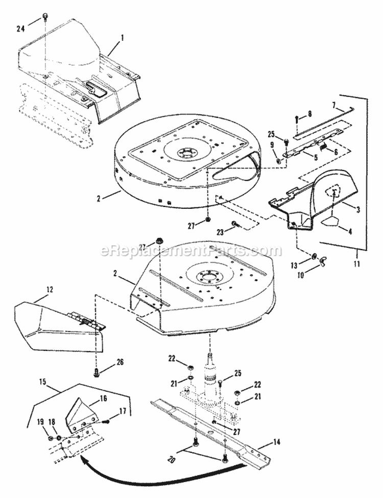 Spring, Hinge 7016341YP - OEM Snapper - eReplacementParts.com