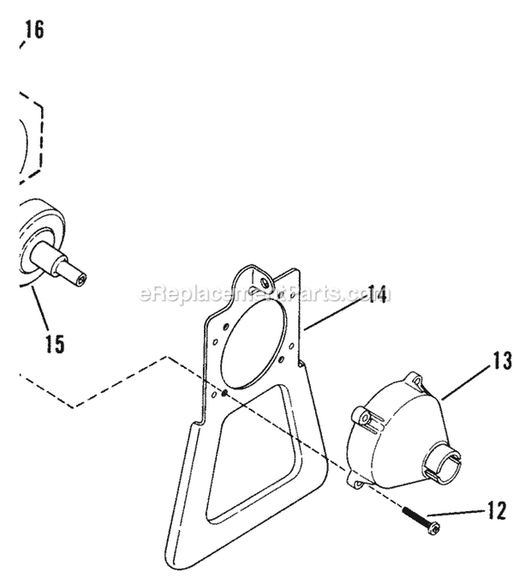 311 Housing AssmY Components Diagram and Parts List for 311  Snapper Trimmer