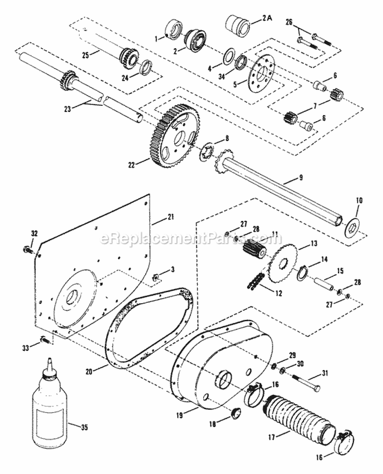 Differential RH Fender Diagram and Parts List for 300915BE  Snapper Lawn Tractor